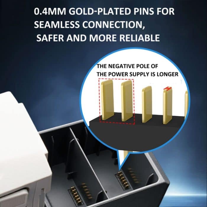 Für DJI Mini 4 Pro / Mini 3 Pro Drohne LKTOP 100W Zwei-Wege-Ladehub – Bild 6