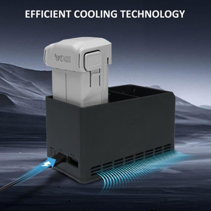 Für DJI Mini 4 Pro / Mini 3 Pro Drohne LKTOP 100W Zwei-Wege-Ladehub – Bild 7