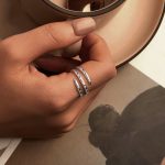 Offener, verstellbarer, schlichter Ring aus S925-Sterlingsilber mit platiniertem, gewickeltem Zirkon – Bild 5