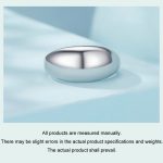 Verstellbarer Ring aus S925-Sterlingsilber mit schlichter Öffnung – Bild 3