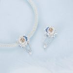 S925 Sterling Silber platinierter Sonnen-Mond-Perlen-DIY-Anhänger – Bild 3