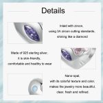 S925 Sterling Silber platiniertes Love Opal DIY Armband mit Perlen – Bild 4