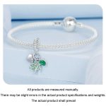 S925 Sterling Silber platinierter Zirkon Baum des Lebens DIY Anhänger – Bild 5