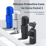 Für DJI Osmo Pocket 3 AMagisn Silikon Schutzhülle Bewegung Kamera Zubehör, 5 In 1 Black, 5 In 1 Blue, 5 In 1 Gray, 7 In 1 Black, 7 In 1 Blue, 7 In 1 Gray – Bild 7