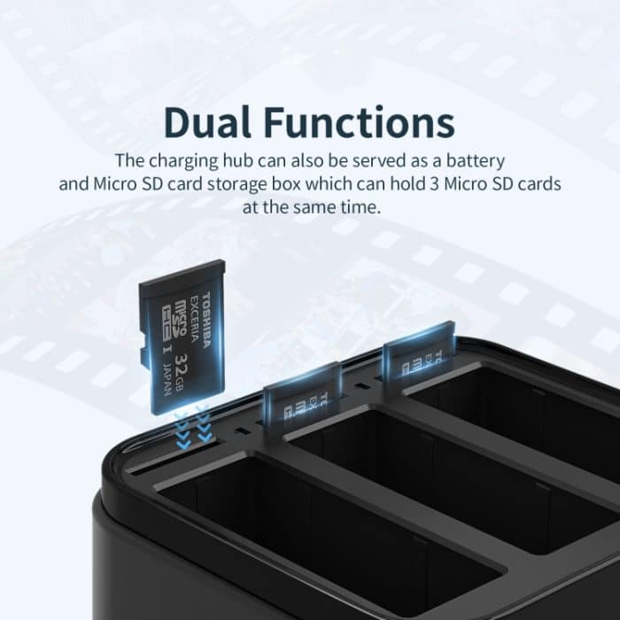 Für DJI Osmo Action 4/3 AMagisn Batterieladegerät – Bild 6