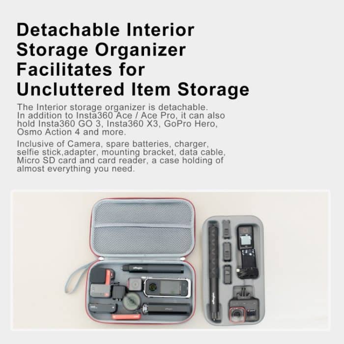 Für Insta360 Ace Pro / Ace aMagisn Medium Storage Pack Schutz Bewegung Kamera Zubehör – Bild 8