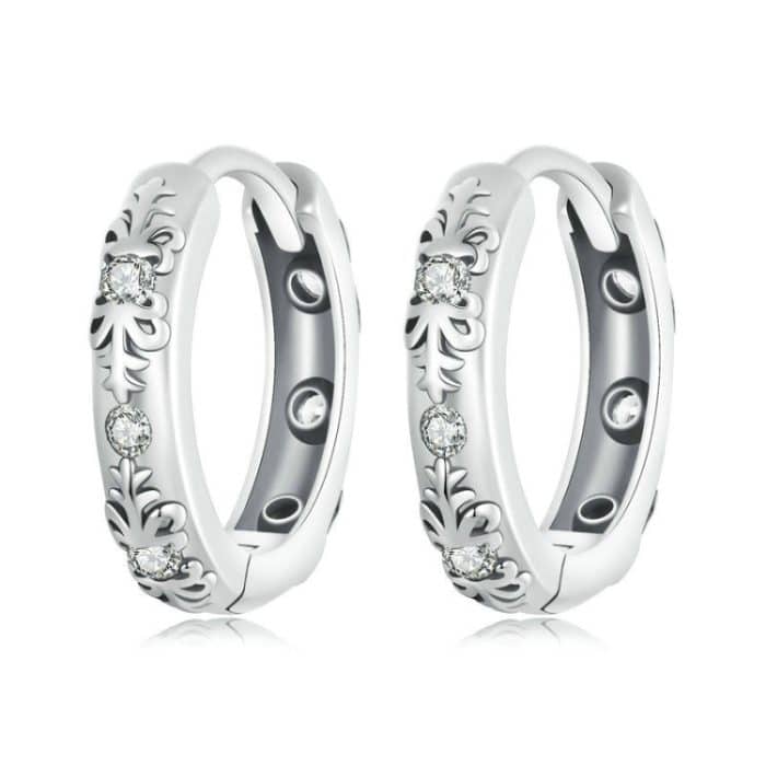 TBD0604563601A.jpg S925 Sterling Silber Retro Muster Damen Ohrringe – Bild 1