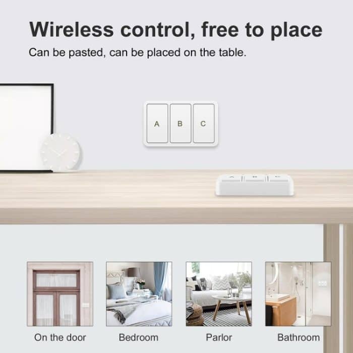 Zigbee Tuya Smart 3-Tasten-Situations-Wireless-Smart-Switch, YSB33 – Bild 5