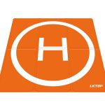 Drone Universal Landing Pad Doppelseitige wasserdichte faltbare RC Flugzeug Startmatte, LKTOP 50cm, LKTOP 65cm