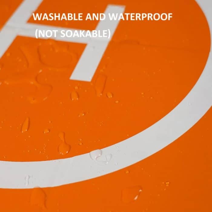 Drone Universal Landing Pad Doppelseitige wasserdichte faltbare RC Flugzeug Startmatte, LKTOP 50cm, LKTOP 65cm – Bild 5