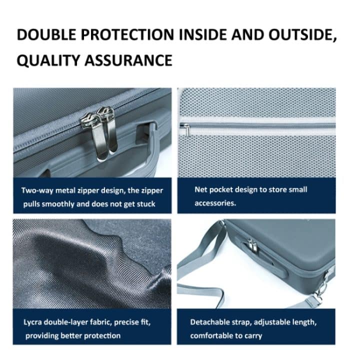 Für DJI Mini 4 Pro / Mini 3 Pro LKTOP Tragetasche Wasserdichte Umhängetasche Handtasche, Nylon, PU – Bild 9