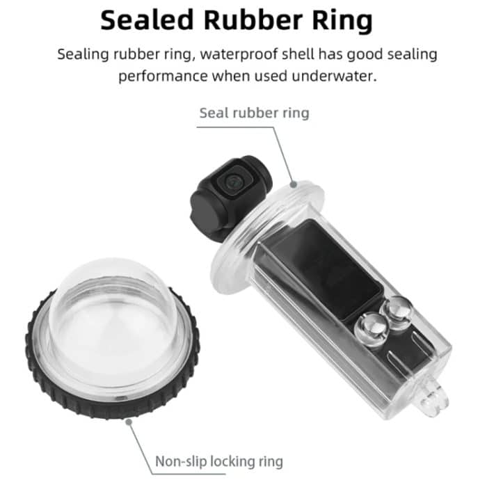 Für DJI Osmo Pocket 3 BRDRC 40 m Tiefe, wasserdichte Gehäuse-Tauchgehäuseabdeckung – Bild 11
