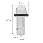 Für DJI Osmo Pocket 3 BRDRC 40 m Tiefe, wasserdichte Gehäuse-Tauchgehäuseabdeckung – Bild 4