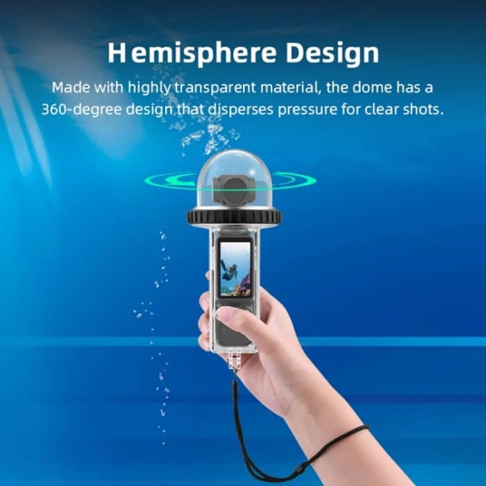 Für DJI Osmo Pocket 3 BRDRC 40 m Tiefe, wasserdichte Gehäuse-Tauchgehäuseabdeckung – Bild 6