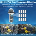 Für DJI Osmo Pocket 3 BRDRC 40 m Tiefe, wasserdichte Gehäuse-Tauchgehäuseabdeckung – Bild 8