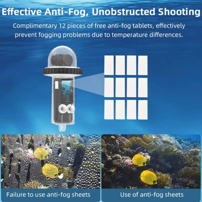 Für DJI Osmo Pocket 3 BRDRC 40 m Tiefe, wasserdichte Gehäuse-Tauchgehäuseabdeckung – Bild 8