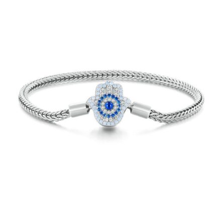 S925 Sterling Silber Schutzgöttin von Fatima DIY Basic Chain