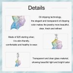 S925 Sterling Silber Neonfarbenes Muschelarmband mit Perlen – Bild 4