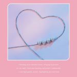 S925 Sterling Silber platinierte Love Letters DIY Perlen – Bild 5