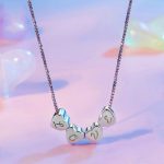 S925 Sterling Silber platinierte Love Letters DIY Perlen – Bild 6