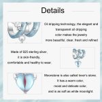 S925 Sterling Silber platinierte Sternenhimmel-Love-DIY-Perlen – Bild 3