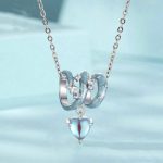 S925 Sterling Silber platinierte Sternenhimmel-Love-DIY-Perlen – Bild 5