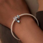 S925 Sterling Silber platinierte Sternenhimmel-Love-DIY-Perlen – Bild 7