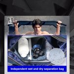 Bopai 32-01731 Große Kapazität, faltbare, wasserdichte Hand-Reisetasche, Sport-Fitness-Tasche, 32-01731 – Bild 9