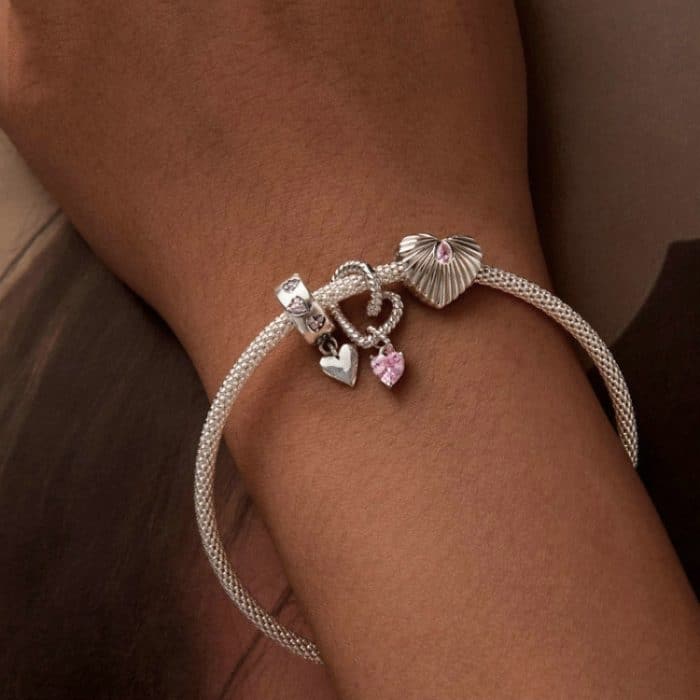 S925 Sterling Silber Liebe DIY Schmuck Perlen – Bild 5