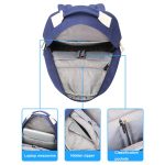 Bopai 68-01729 Canvas-Schultasche mit großem Fassungsvermögen, leicht und atmungsaktiv – Bild 5