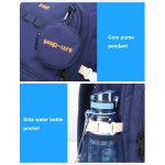 Bopai 68-01729 Canvas-Schultasche mit großem Fassungsvermögen, leicht und atmungsaktiv – Bild 9