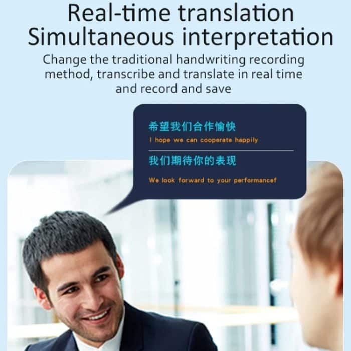 Hishell P40 Smart Translator 135 Sprachen Sprachintelligente Online-Übersetzungsmaschine Offline-Sprachübersetzung in mehreren Sprachen – Bild 3