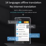 Hishell P40 Smart Translator 135 Sprachen Sprachintelligente Online-Übersetzungsmaschine Offline-Sprachübersetzung in mehreren Sprachen – Bild 5