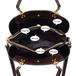 Frühling Sommer Dame Handtasche Große Kapazität Colorblocking Schulter Umhängetasche – Bild 5