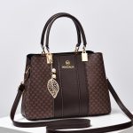 Frühling Sommer Dame Handtasche Große Kapazität Colorblocking Schulter Umhängetasche – Bild 8