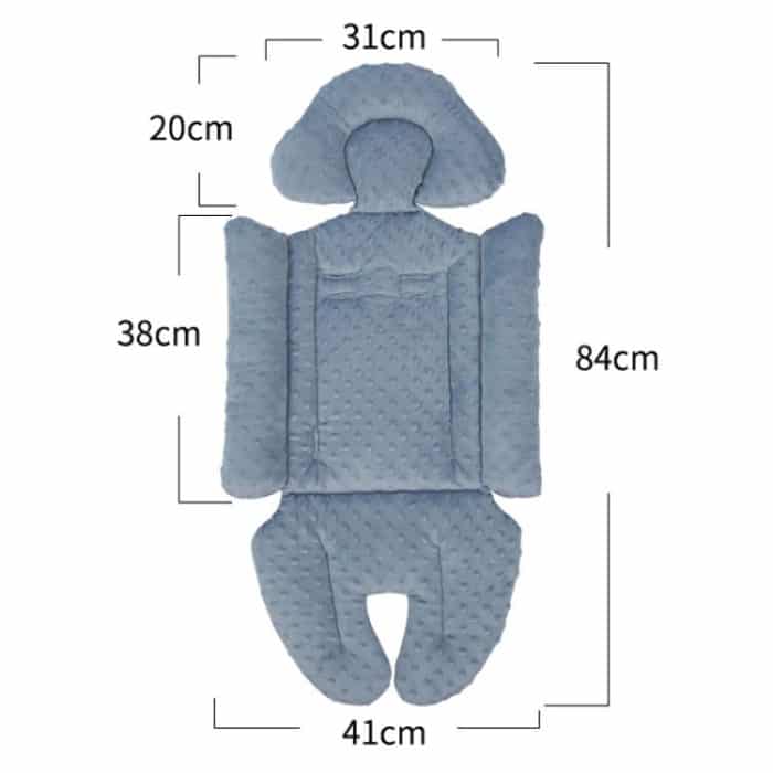 Kinderwagen-Sicherheitskissen, Baumwollkissen, Baby-Esszimmerstuhl-Auflage – Bild 3