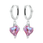 S925 Sterling Silber Totenkopf-Hand-Love-Ohrringe für Damen