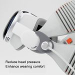 Für Apple Vision Pro 1 Paar Dual-Kopfbedeckung, Riemen, Schnalle, Strickzubehör – Bild 3
