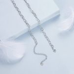 S925 Sterling Silber Love Arrangement Kettenhalskette – Bild 3