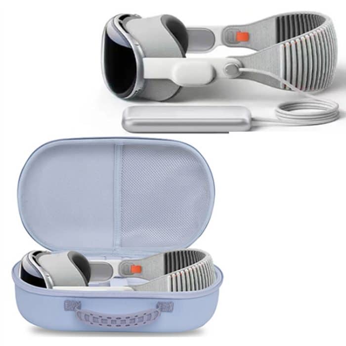 Für Apple Vision Pro VR Anti-Fall und Stoßdämpfende EVA-Hartschalen-Aufbewahrungstasche – Bild 6