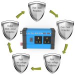 Auto-Digitalanzeige-Inverter, 12V To 220V 300W, 12V To 110V 300W, 12V To 220V 500W, 12V To 110V 500W – Bild 4