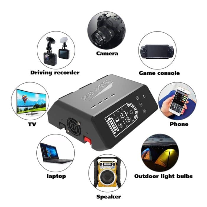 12V bis 110V 1000W reiner Sinuswellen-Wechselrichter – Bild 6