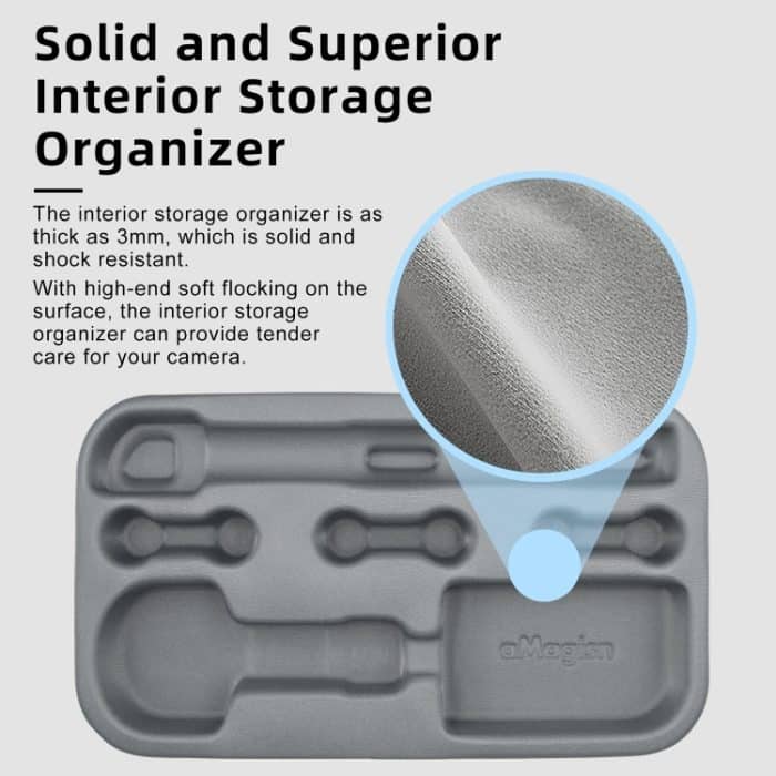 Für Insta360 X4 aMagisn Medium Aufbewahrungstasche Clutch Bag Schutzhülle – Bild 6