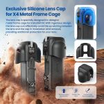 Für Insta360 X4 aMagisn Metallschutzgehäuserahmen Schnellverschlussversion – Bild 4