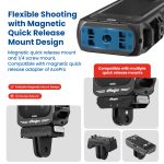 Für Insta360 X4 aMagisn Metallschutzgehäuserahmen Schnellverschlussversion – Bild 5
