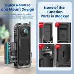 Für Insta360 X4 aMagisn Metallschutzgehäuserahmen Schnellverschlussversion – Bild 8