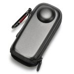 Für Insta360 X4 Mini Aufbewahrungstasche PU-Tasche Sportkameraschutz mit Haken, Style 1 – Bild 3