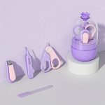 4-in-1-Nagelknipser für Neugeborene, Reinigungs- und Pflegeset für Säuglinge