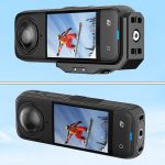 Für Insta360 X4 / X3 Hepail Horizontale und vertikale Aufnahme Schnellverschluss-Magnethalterung aus Metall – Bild 8