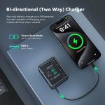 Für Insta360 X4 CYNOVA Zwei-Wege-Lade-Butler-Bildschirmanzeige Intelligente Ladebox – Bild 3